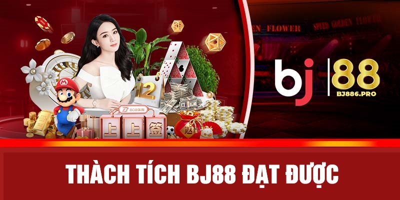 Thành tích mà BJ88 đã đạt được